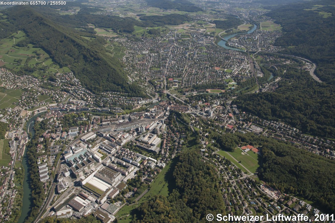 Baden mit Lägern; Wettingen; Neuenhof